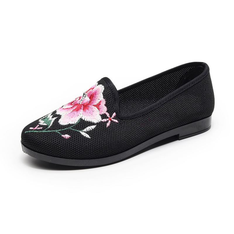 Womens Shoes | Darnahta Embroidered Smoking Loafer Navy Accessories Navy