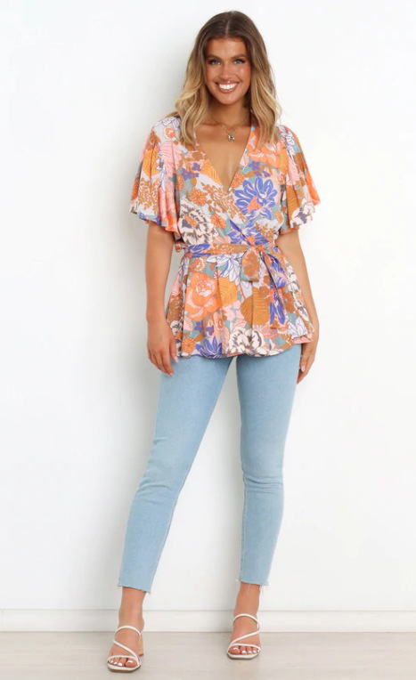 Womens Tops | Easy Field Blouse Biarritz Clothing Biarritz